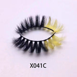 X041C Color Vegan Lashes 15mm