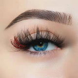 MC10+Red Glitter Mink Lashes 20mm